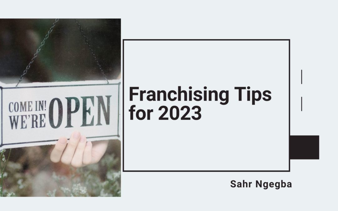 Franchising Tips for 2023
