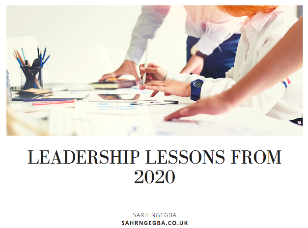 Leadership Lessons from 2020